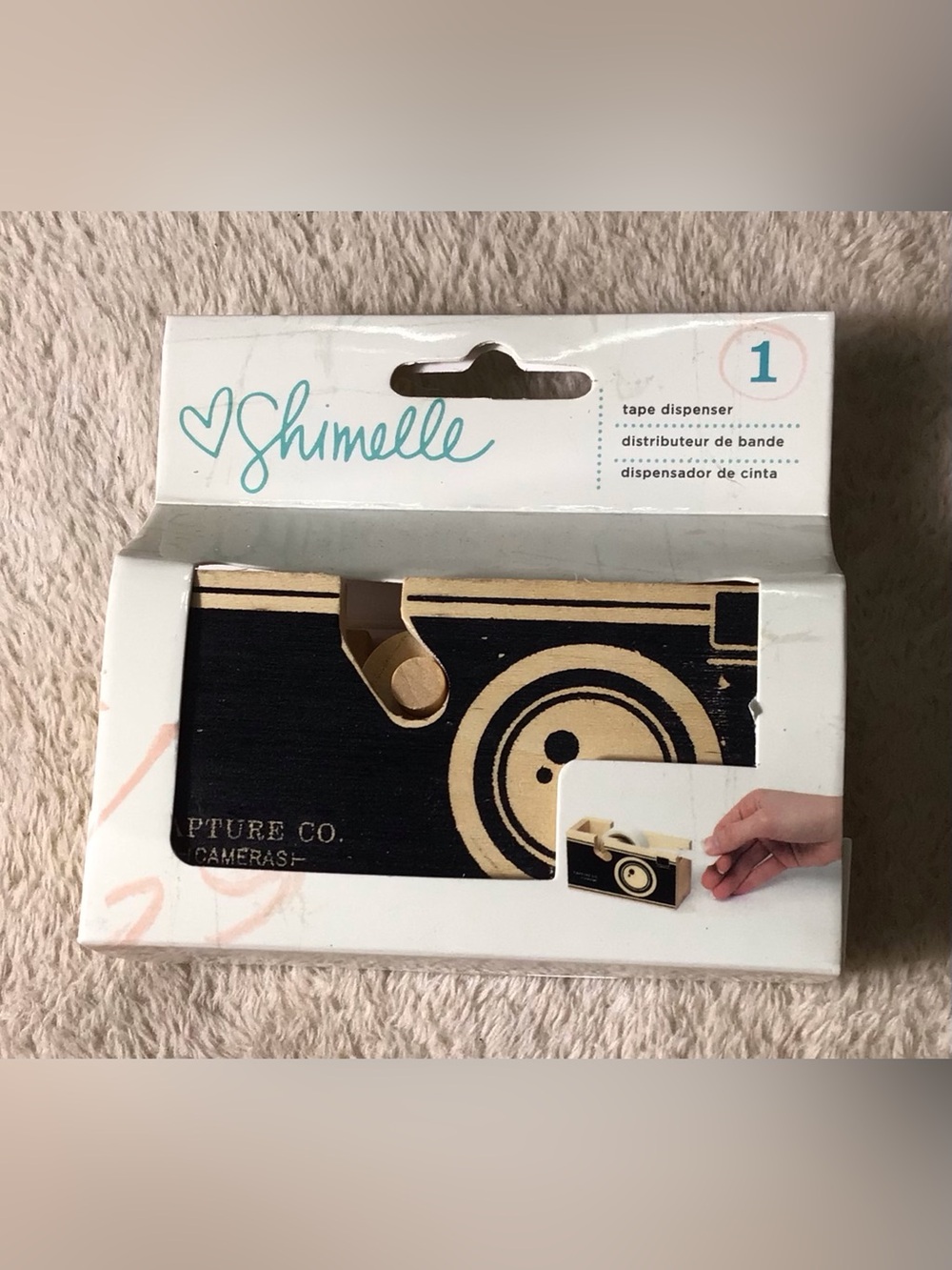 Shimelle Camera Tape Dispenser